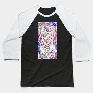 Tie Dye Sunset Baseball T-Shirt